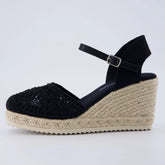 Flora Platform Espadrilles