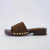 Timmi Genuine Suede Slides