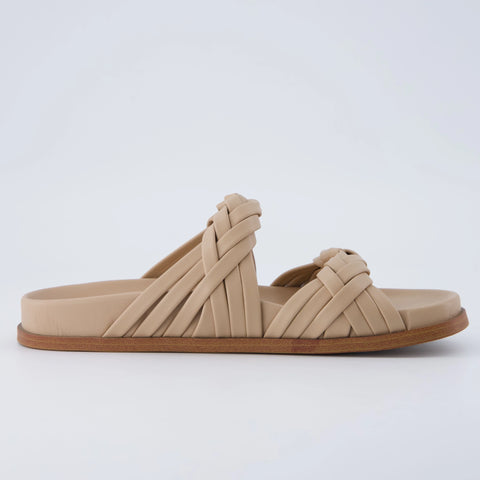 Lens Braided Strap Sandals