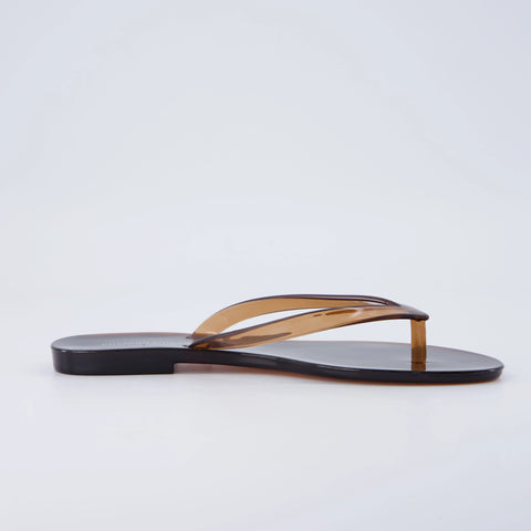 Aqua Jelly Flip Flops