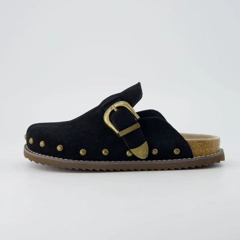 Bronco Suede Clogs