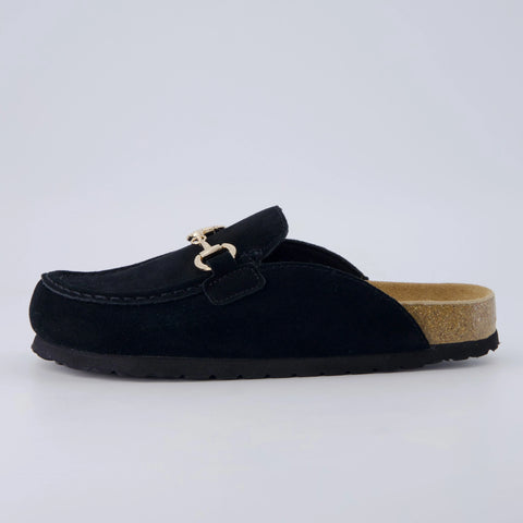 Cliff Suede Clog Mules