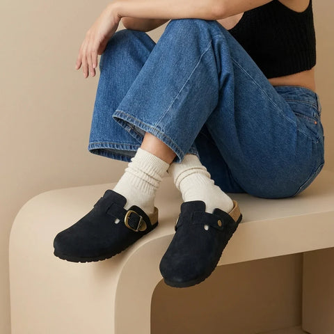 Hamlet Leather Clogs