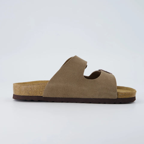 Logo Leather Sandal