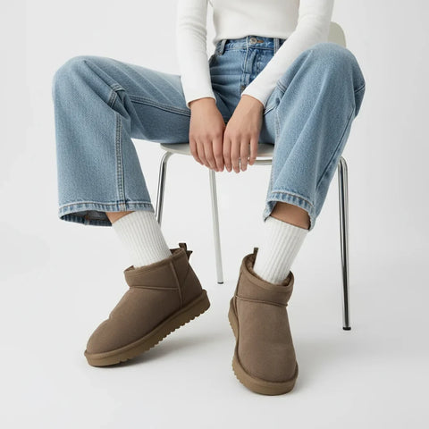 Hip-3 Genuine Suede Boots
