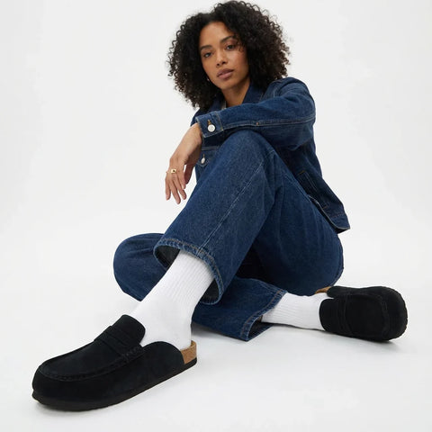 Fondu Leather Clogs