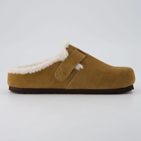 Haven Cozy Leather Clogs