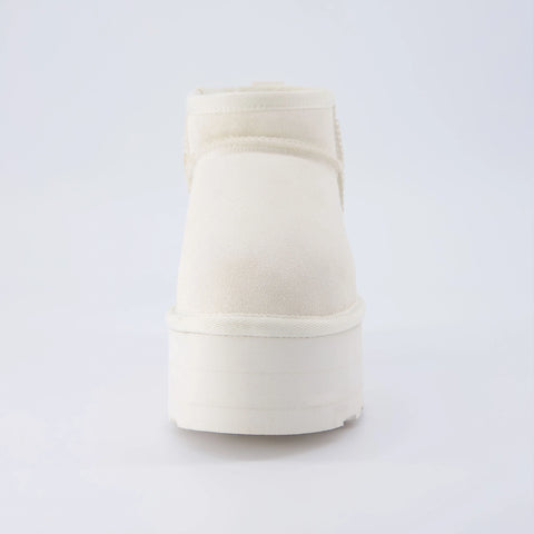 Hippy Cozy Platform Ankle Boot
