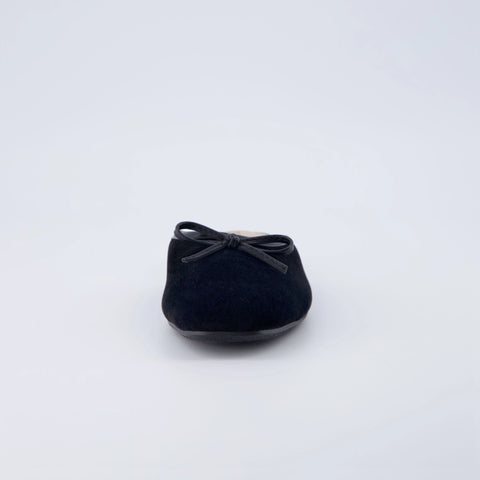 Jade Velvet Ballet Mule