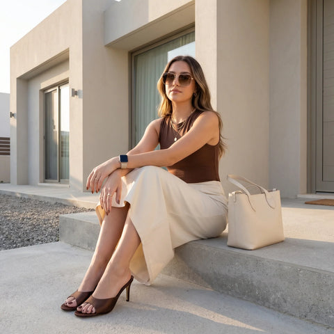 Elle Pointed Heel Sandal