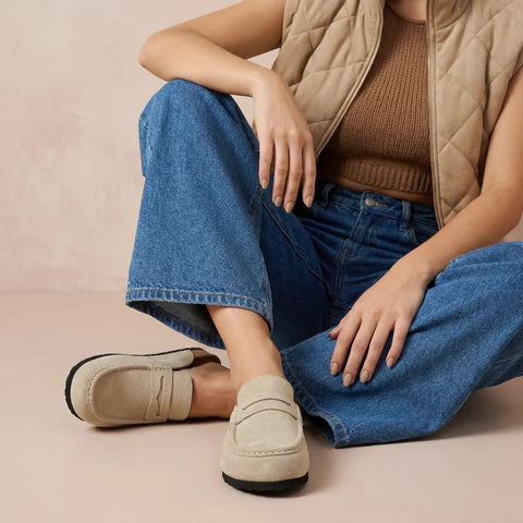 Fondu Leather Clogs