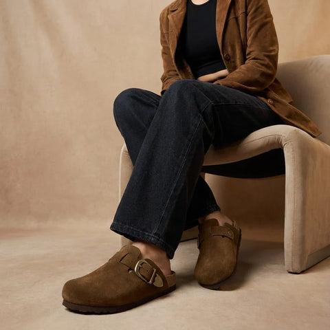 Hamlet Leather Clogs