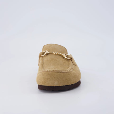 Cliff Suede Clog Mules