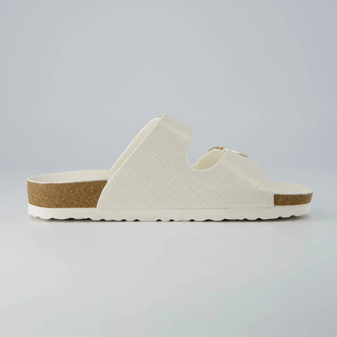 Lang Woven Cork Footbed Sandal