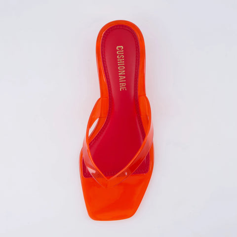 Riot Jelly Thong Kitten Heels