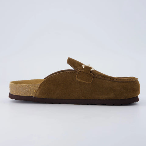 Cliff Suede Clog Mules