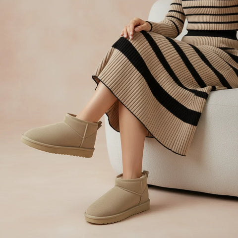 Hip-3 Genuine Suede Boots
