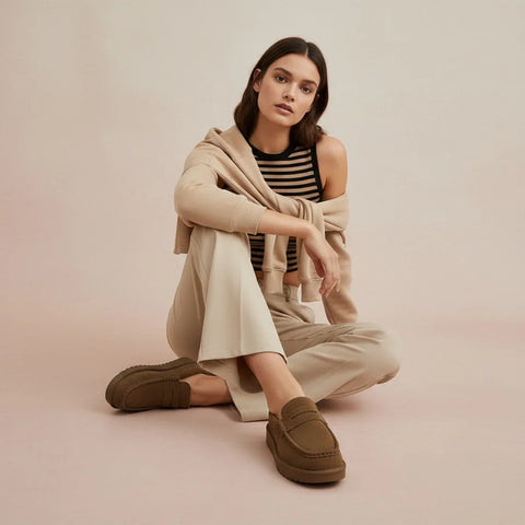 Ollie Suede Slippers