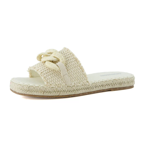Lucia Raffia Sandals