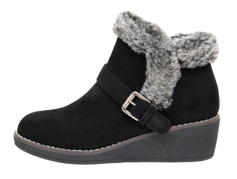 Rhodes Cozy Wedge Bootie