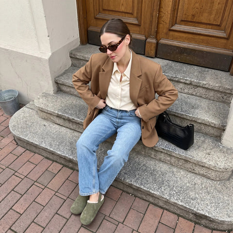Luz Suede Clogs