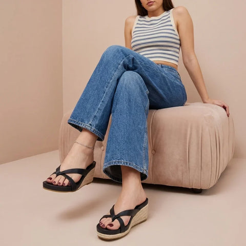 Ferry Espadrille Wedge Sandals