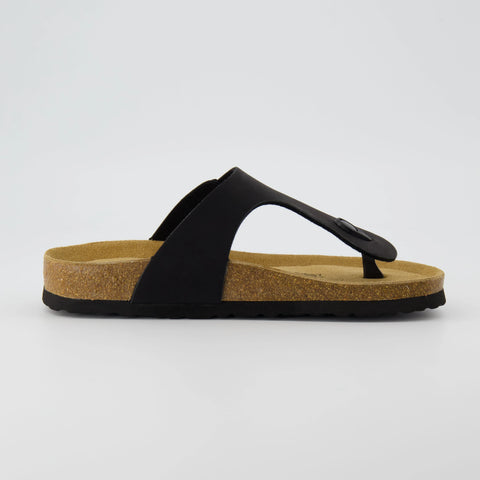 Leah Cork Footbed Thong Sandal