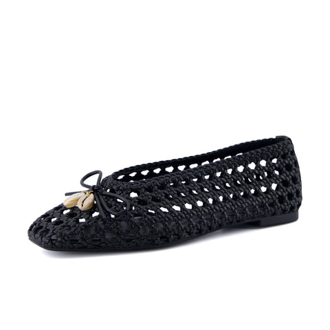 Witty Woven Ballet Flats