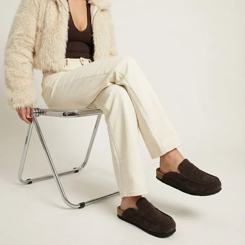 Fondu Leather Clogs