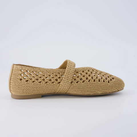 Monet Woven Mary Jane Flats
