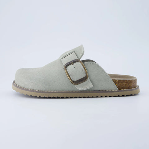 Blain Suede Slip-On Clogs