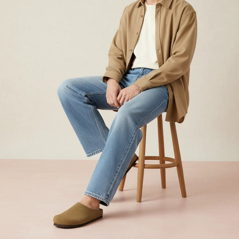 Heath Men's Leather Clogs