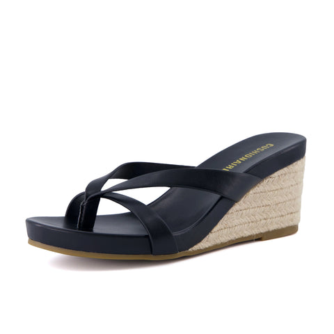 Ferry Espadrille Wedge Sandals