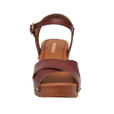 Slate Faux Wood Sandals