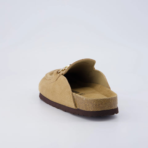 Cliff Suede Clog Mules