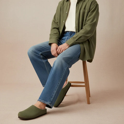 Heath-Fur Men's Slippers