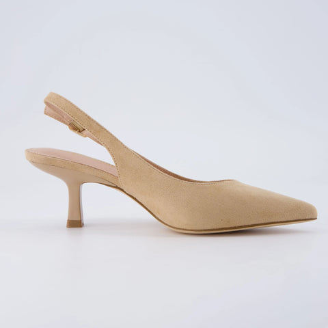 Saby Slingback Kitten Heels