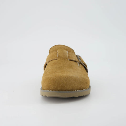 Blain Fur Genuine Suede Clogs