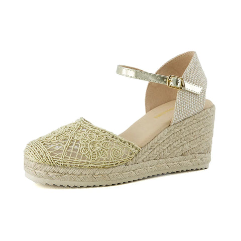 Flora Platform Espadrilles