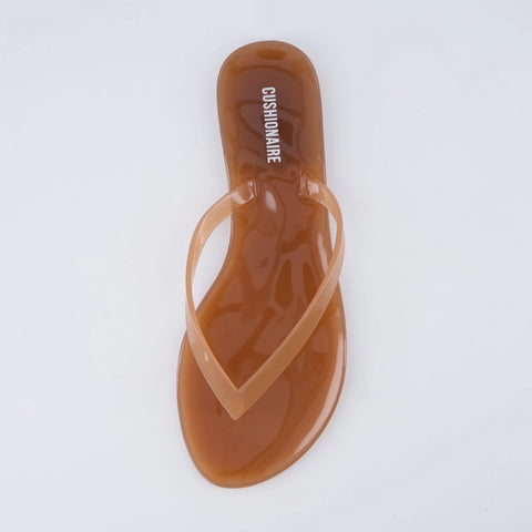 Aqua Jelly Flip Flops