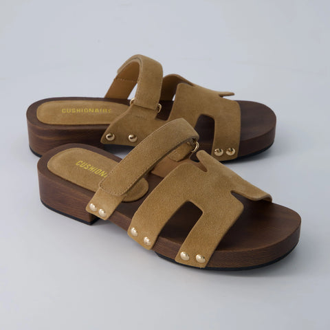 Tokyo Genuine Suede Sandals