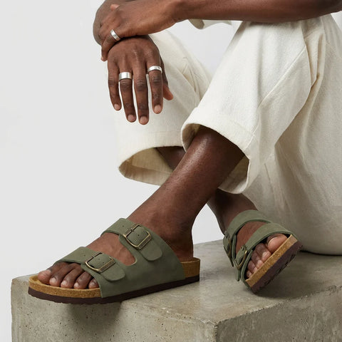 Lane Men's Cork Footbed Sandal