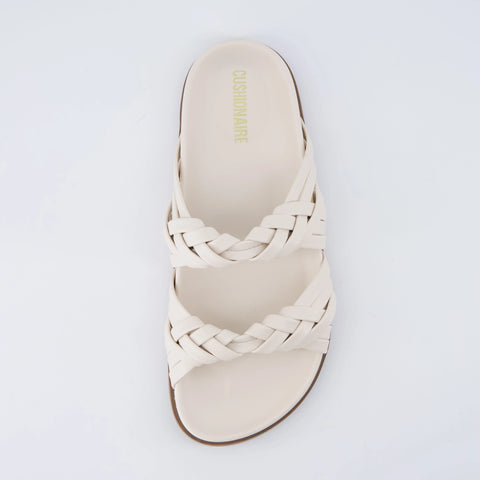 Lens Braided Strap Sandals