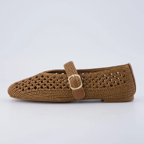 Monet Woven Mary Jane Flats