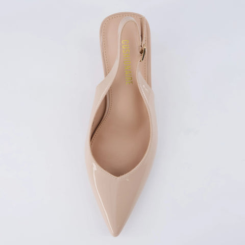 Saby Slingback Kitten Heels