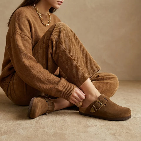 Hamlet Leather Clogs