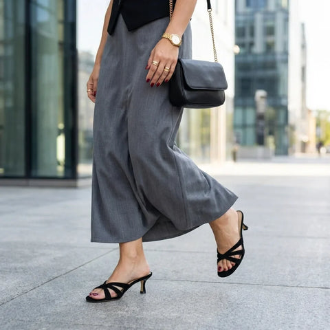 Malta Kitten Heel Sandals