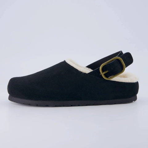 Luz Suede Clogs