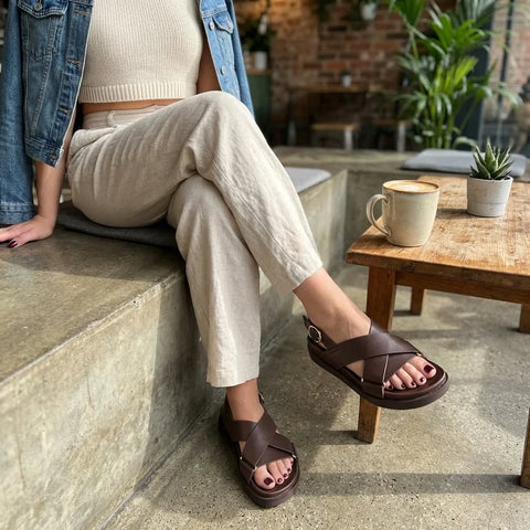Eden Footbed Sandals