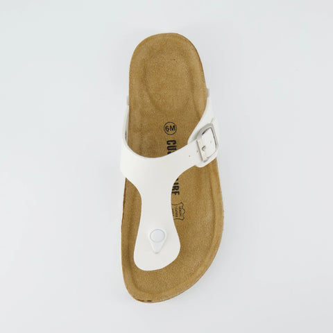Leah Cork Footbed Thong Sandal
